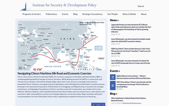 Screenshot of isdp.eu