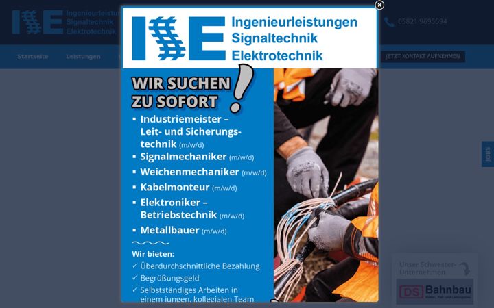 Screenshot of ise-gmbh.de