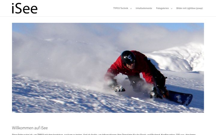 Screenshot of isee.ch
