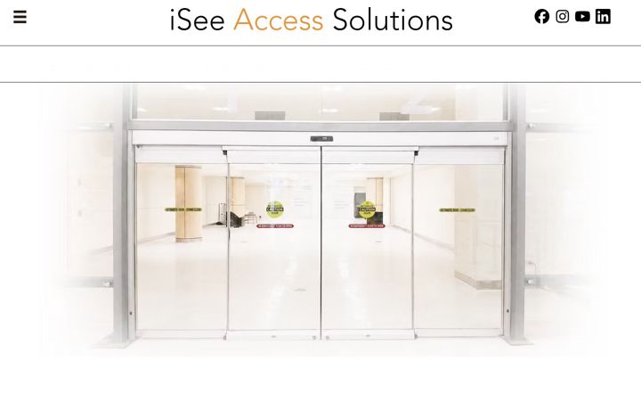 Screenshot of iseeaccesssolutions.co.uk