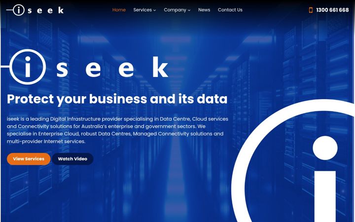 Screenshot of iseek.com.au