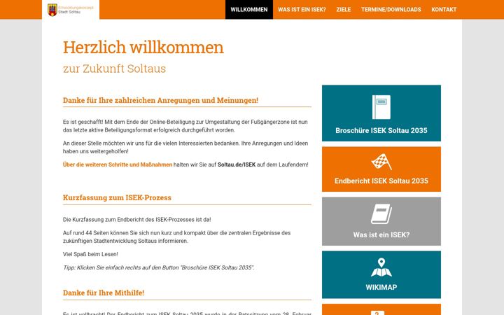 Screenshot of isek-soltau.de