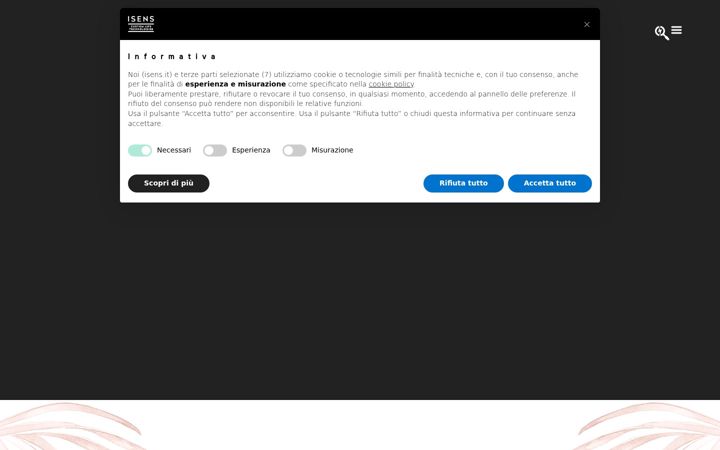 Screenshot of isens.it