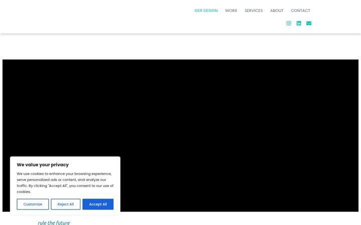 Screenshot of iser-design.de