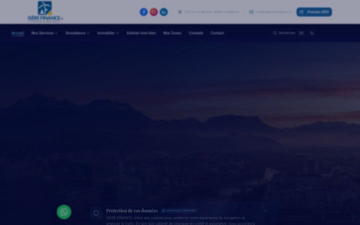 Screenshot of iserefinance.fr