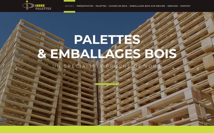 Screenshot of iserepalettes.com