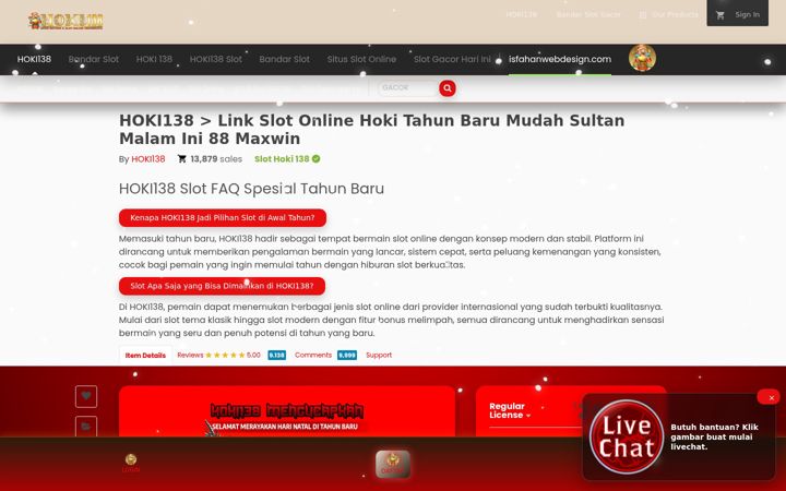 Screenshot of isfahanwebdesign.com