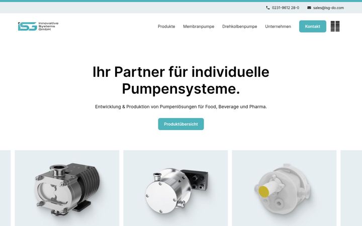 Screenshot of isg-do.de