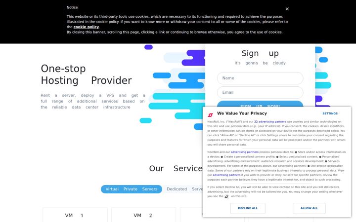 Screenshot of isgood.host
