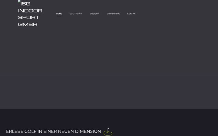 Screenshot of isgsport.com