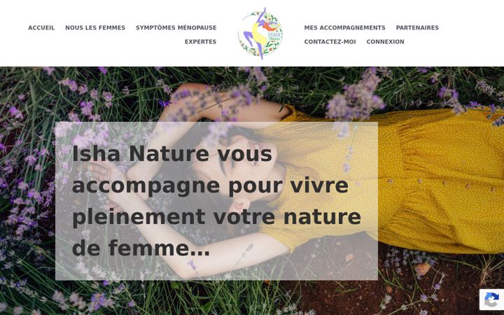 Screenshot of ishanature.com