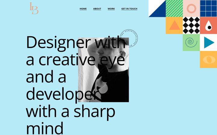 Screenshot of ishanbasak.com