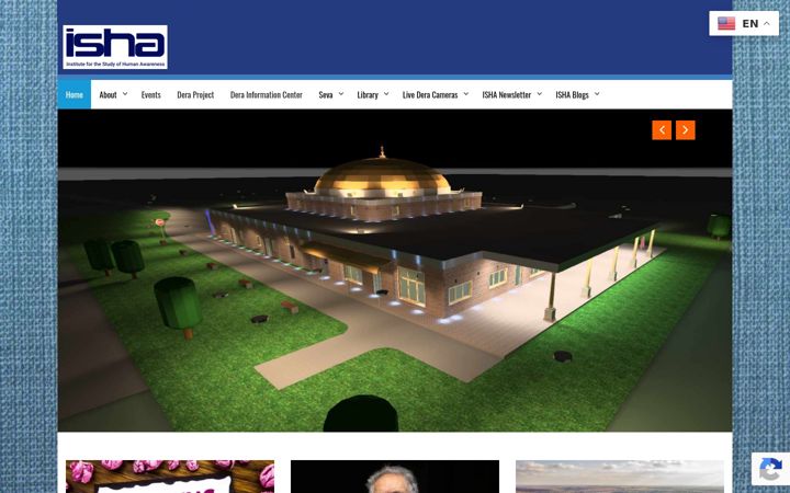 Screenshot of ishanews.org