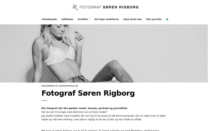 Skärmbild av ishootpeople.dk