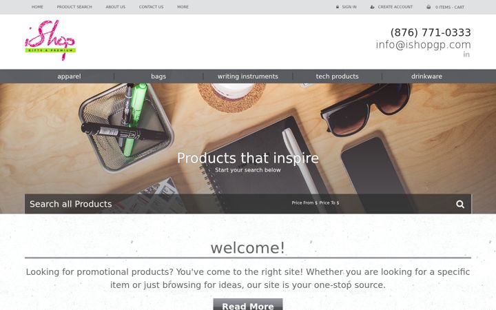 Screenshot of ishopgp.com