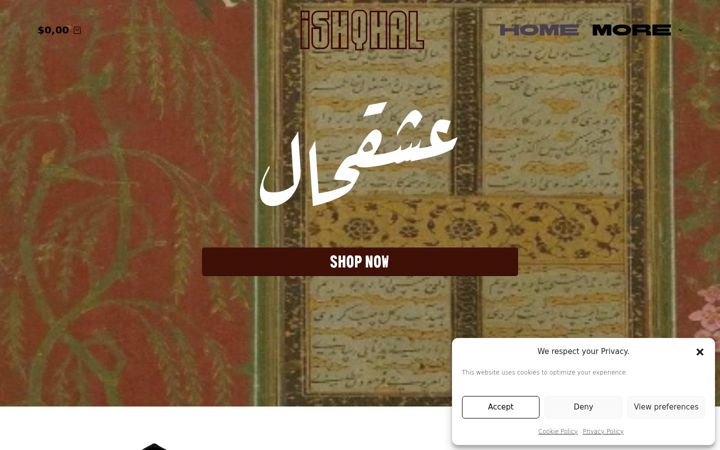 Screenshot of ishqhal.com