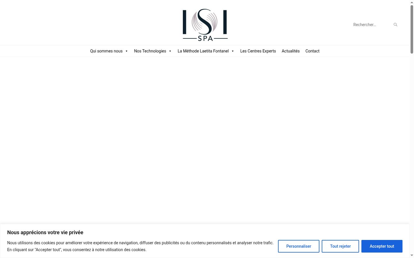 Screenshot van de toestemmingsbanner zoals getoond vóór enige interactie