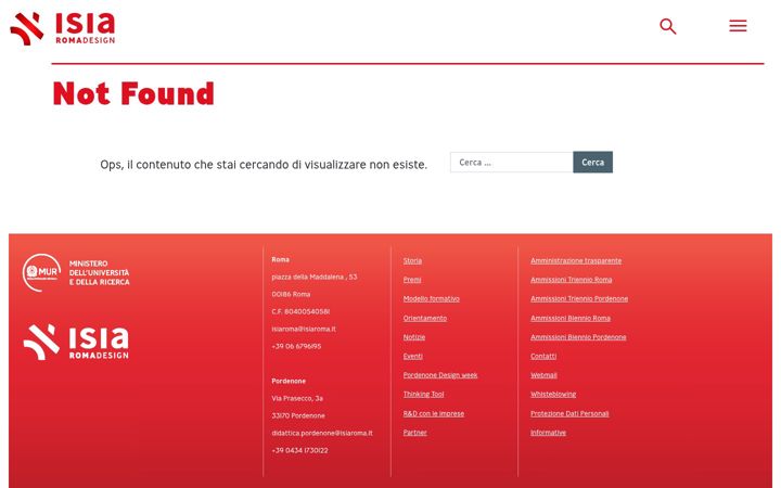 Screenshot of isiaroma.it
