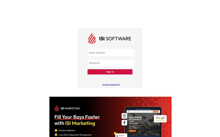 Screenshot of isicentral.net