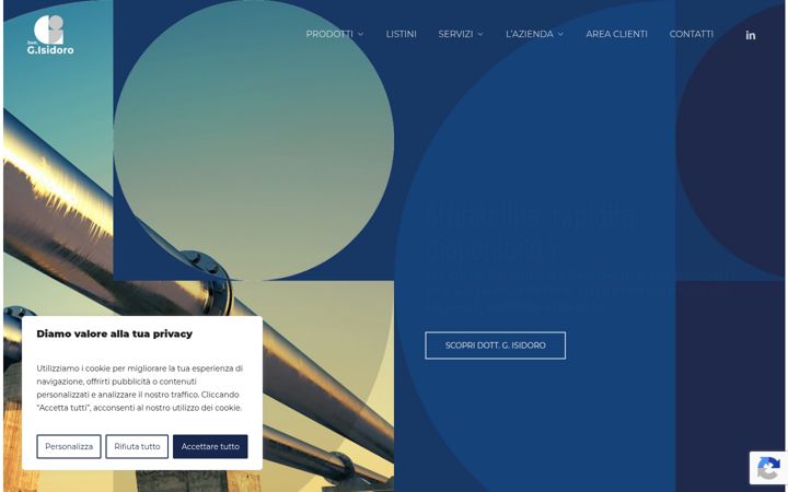 Screenshot of isidoronline.it