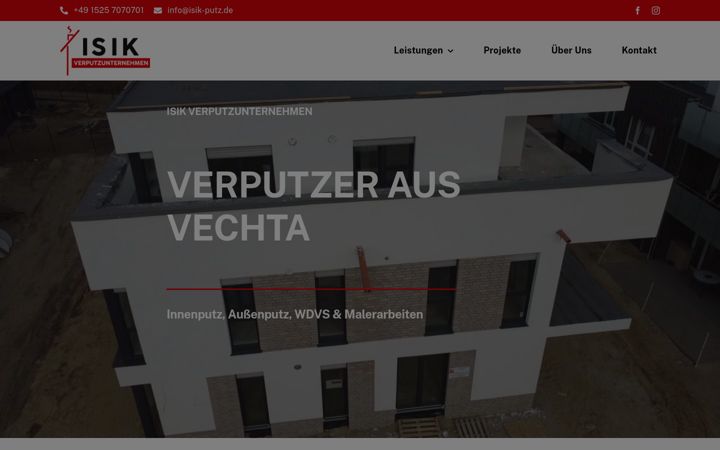 Screenshot of isik-putz.de