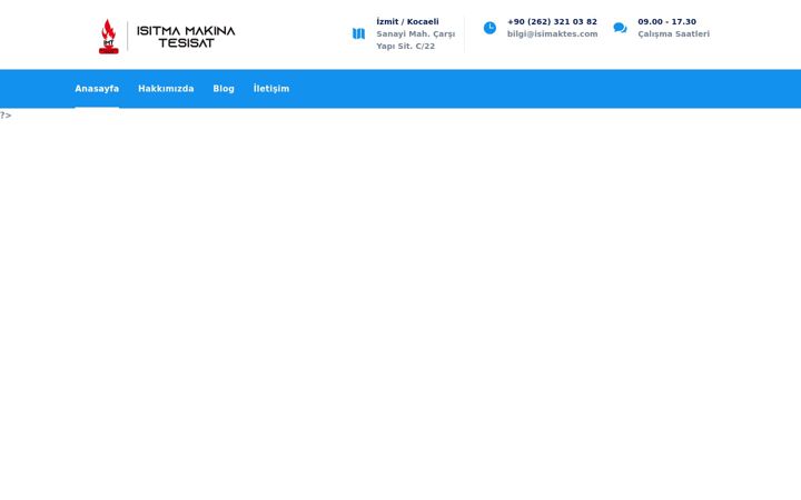 Screenshot of isimaktes.com