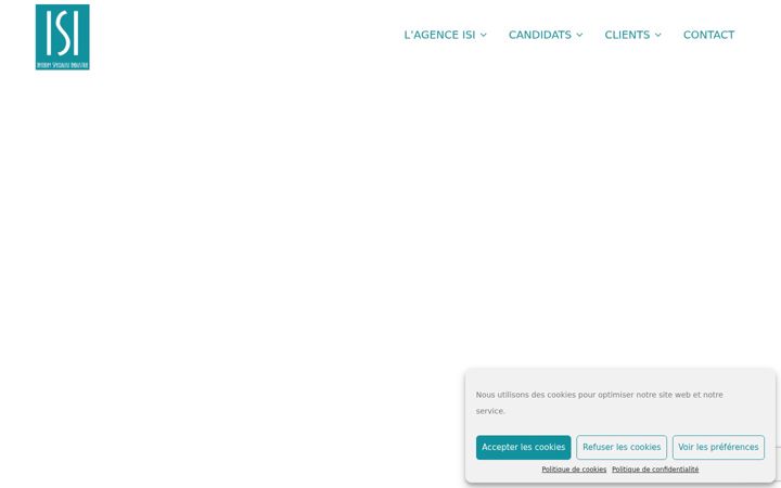 Screenshot of isitt.fr