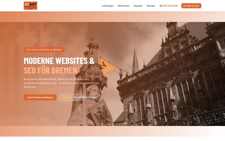 Screenshot of isiway.de