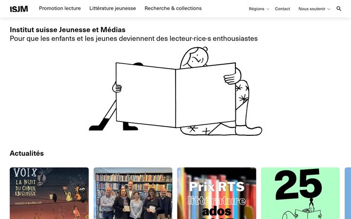 Screenshot of isjm.ch