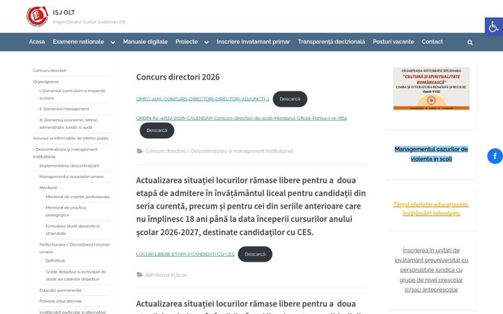 Screenshot of isjolt.ro