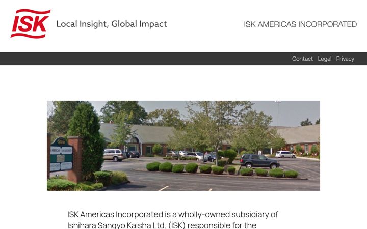 Screenshot of iskamericas.com