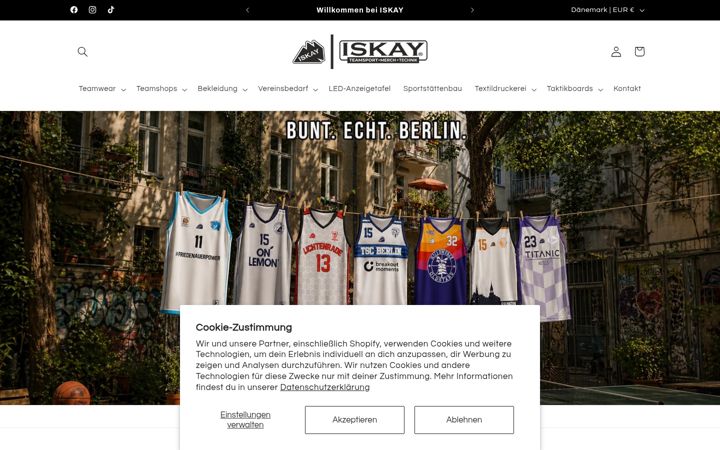 Screenshot of iskay.com