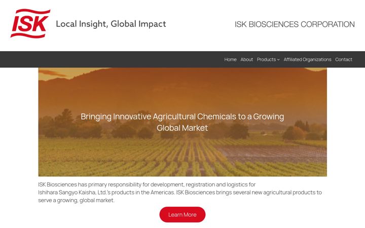 Screenshot of iskbc.com