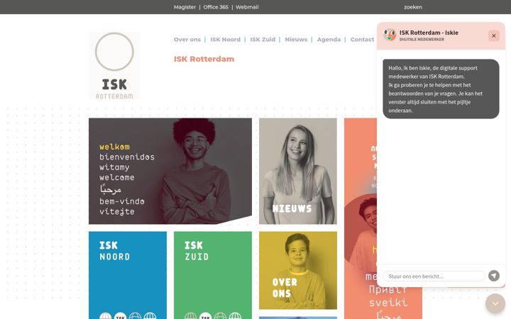 Screenshot of iskrotterdam.nl