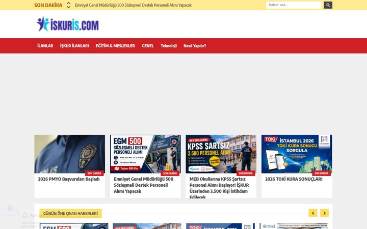 Screenshot of iskuris.com