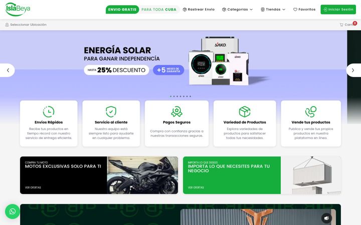 Screenshot of islabeya.com