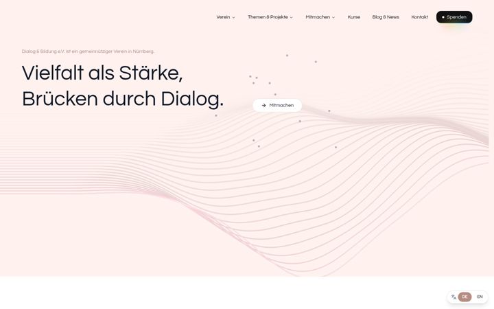 Screenshot of islam-akademie-franken.de
