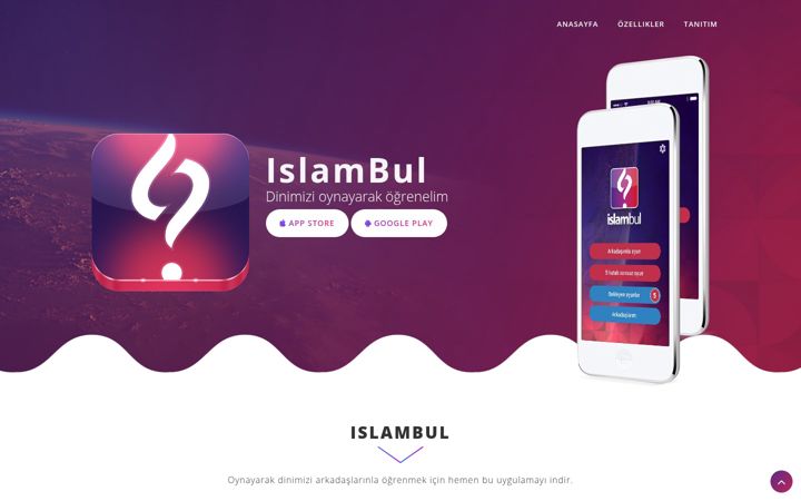 Screenshot of islambul.de