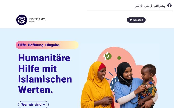 Screenshot of islamic-care.org