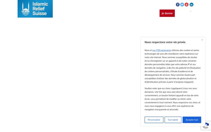 Screenshot of islamic-relief.ch