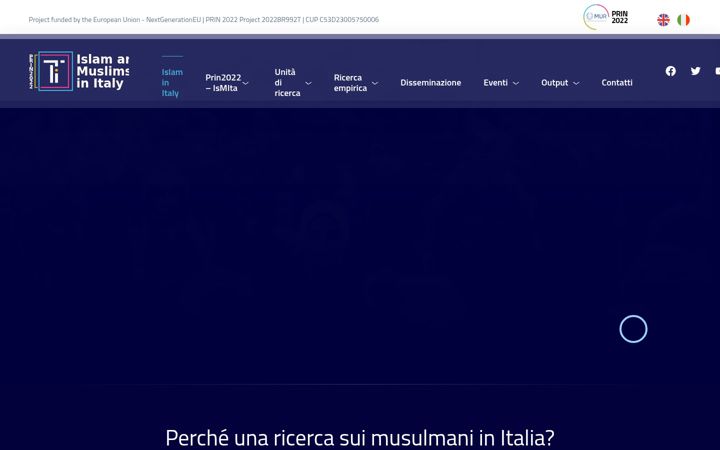 Screenshot of islamitaly-prin-mur.eu