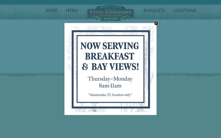 Screenshot of islamoradafishco.com