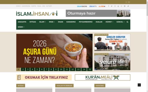 Screenshot of islamveihsan.com