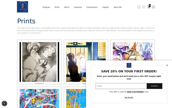 Screenshot of islandhues.com