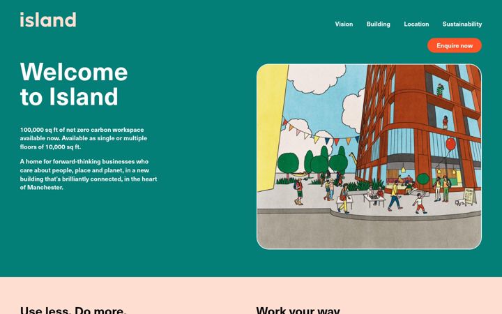 Screenshot of islandmcr.co.uk