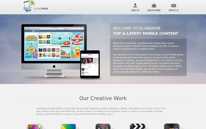 Screenshot of islandmob.com