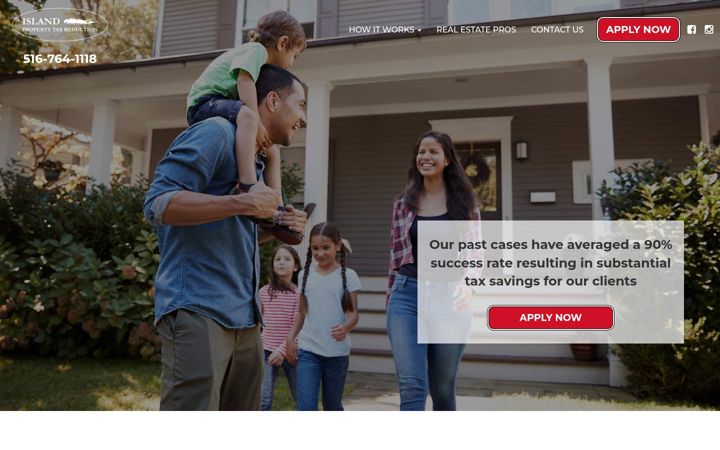 Screenshot of islandpropertytax.com