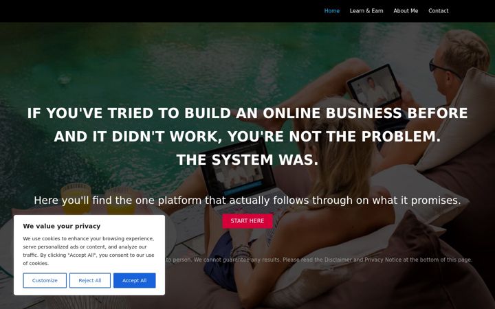 Screenshot of islandtimeonline.com
