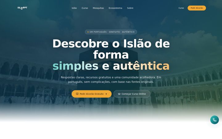 Screenshot of islao.pt
