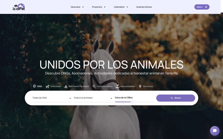 Screenshot of islapet.org